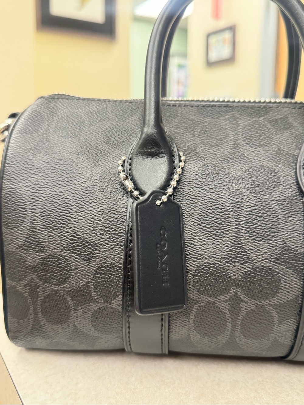 NWT - COACH - Compass 25 - Black Signature - Picture 3 of 13
